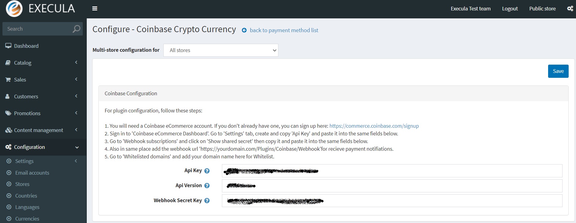 Coinbase Crypto Currency | Execula - Web Development & Digital
